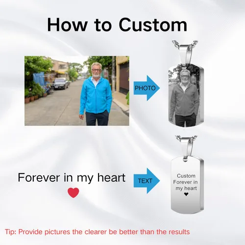 Vista 2 de Collar personalizado con colgante de urna de cremación para hombre, niño, niña, acero inoxidable, soporte para cenizas, recuerdo conmemorativo