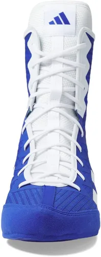 Vista 2 de adidas Zapato de boxeo unisex para adultos Hog 4, Royal BlueOff WhiteImpact Orange