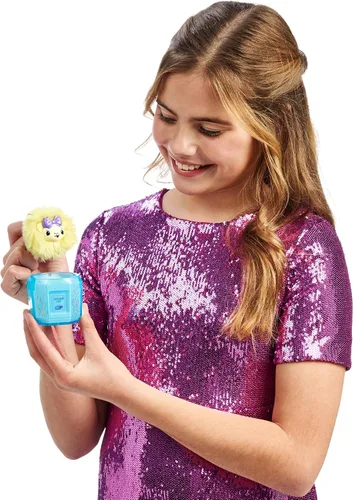 Vista 5 de Pikmi Pops Cheeki Puffs - 1 juguete de peluche perfumado coleccionable en perfume pequeño, paquete de 2, multicolor