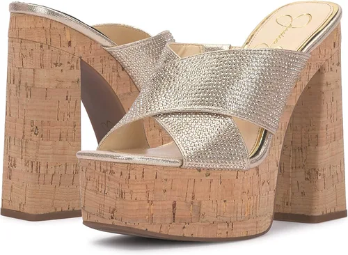 Vista 7 de Jessica Simpson Basima - Sandalias de tacón alto con plataforma para mujer