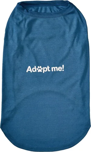 Vista 19 de Mirage Pet Products Adopt Me - Camisa con serigrafía, pequeña, color negro