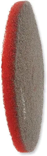 Vista 4 de EZ Care - Almohadilla para fregar resistente, 20 diámetros, color rojo/gris, 5/cartón