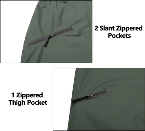 Vista 5 de Little Donkey Andy - Pantalón de lluvia, ligero y transpirable, para mujer