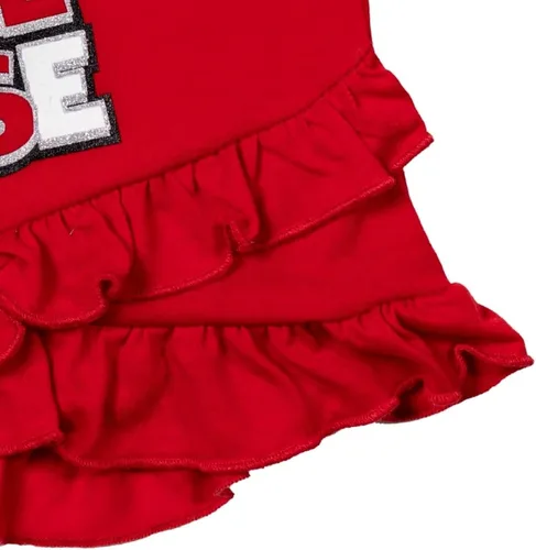 Vista 5 de Disney Minnie Mouse - Conjunto de 3 piezas de camiseta de rizo francés y coletero