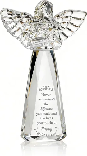 Vista 13 de Champagne Crystal Guardian Angel Christian Gifts for Women