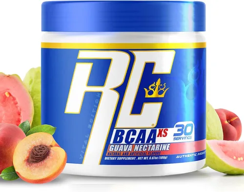 Vista 3 de Ronnie Coleman Signature Series BCAA XS - Polvo con aminoácidos esenciales, recuperación muscular después del entrenamiento, mezcla de bebida
