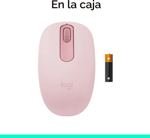 Vista 9 de Logitech Ratón inalámbrico Bluetooth M196, compacto y portátil para portátiles, tabletas y más, batería de 12 meses, seguimiento suave, compatible