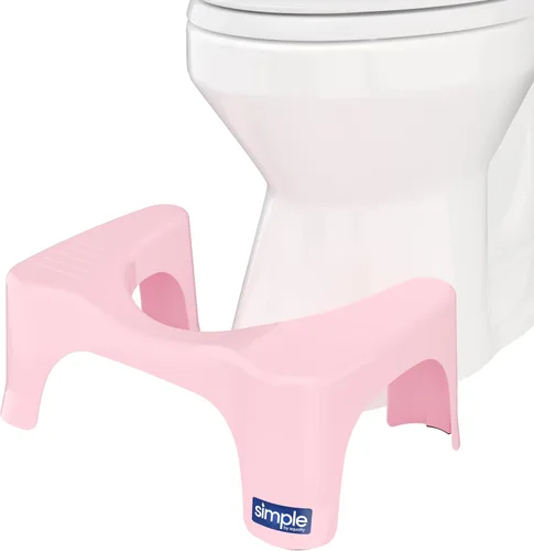 Vista 18 de Squatty Potty The Original - Taburete de inodoro de baño, ligero curvo con diseño elegante y moderno, negro, 7 pulgadas