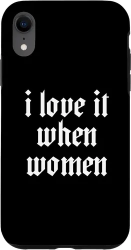 Vista 25 de iPhone 16 Lesbianas Divertido BI Mínimo para Lesbianas Orgullo Gay Me encanta cuando el caso
