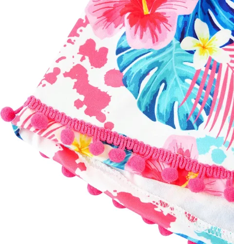 Vista 31 de UNICOMIDEA 6M-3T Traje sin espalda para bebé niña traje mameluco con diadema