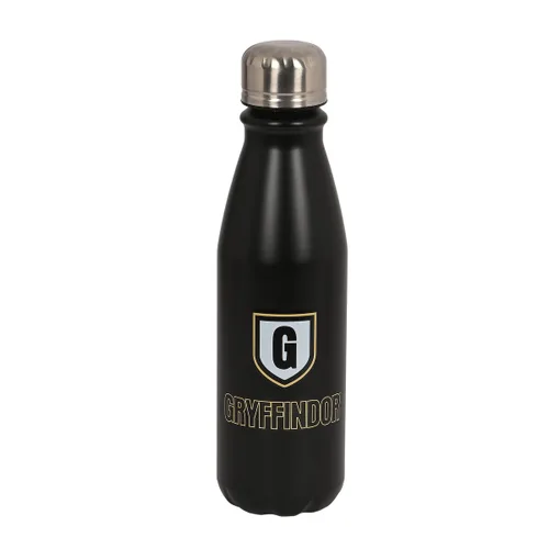 Vista 3 de Botella de Agua Harry Potter Bravery Negro Metal 500 ml