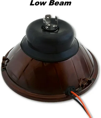 Vista 7 de Octane Lighting 5 3/4 pulgadas SMD azul LED halo bombilla halógena faro Ángel ojo cristal par claro