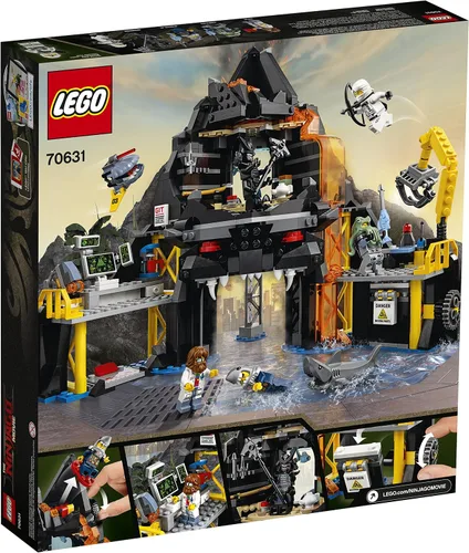 Vista 10 de Guarida volcánica de Garmadon LEGO Ninjago 70631