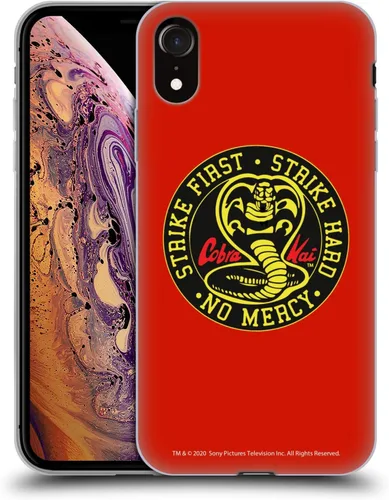 Vista 215 de Head Case Designs Funda de gel suave con licencia oficial de Cobra Kai Gold Medal Graphics compatible con Apple iPhone 7 Plus/iPhone 8 Plus