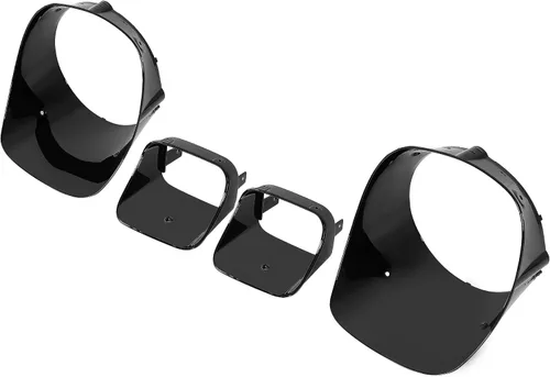 Vista 2 de HECASA Bisel para faros delanteros+bisel de luz de parque compatible con Chevy Chevrolet Camaro Z28 1978-1981 Luces de posición laterales