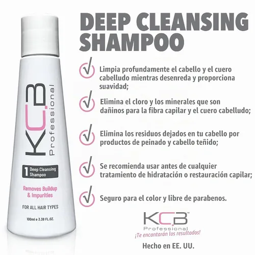 Vista 3 de Smooth System, tratamiento capilar de queratina brasileña de 2 pasos para suavizar y controlar el encrespamiento del cabello, soplado complejo
