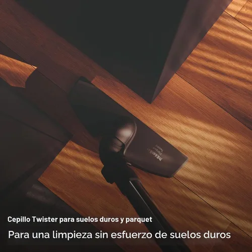 Vista 6 de Aspiradora Miele Complete C3 Kona Powerline para alfombras de alto rendimiento, en negro obsidiana