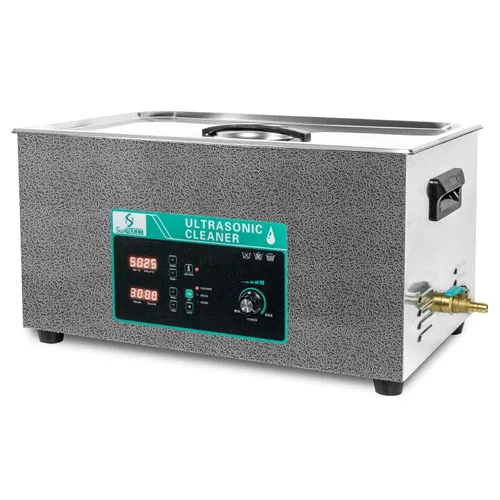 Vista 11 de Limpiador ultrasónico de 3 litros con potencia y barrido ajustables, máquina de limpieza ultra sónico de 120 W, temporizador digital y calentador