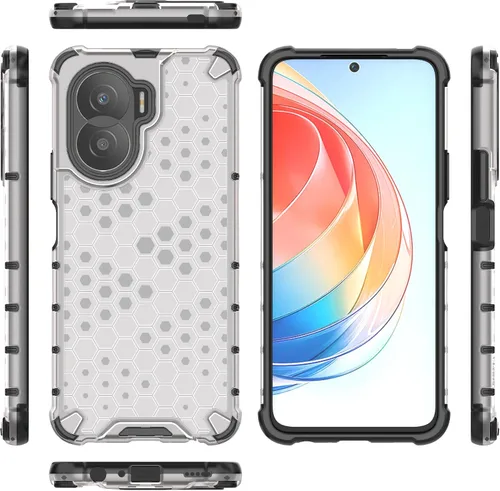 Vista 206 de Funda para Honor Magic3 5G, funda para Honor Magic3 5G Case 2 en 1 Funda para teléfono Negro
