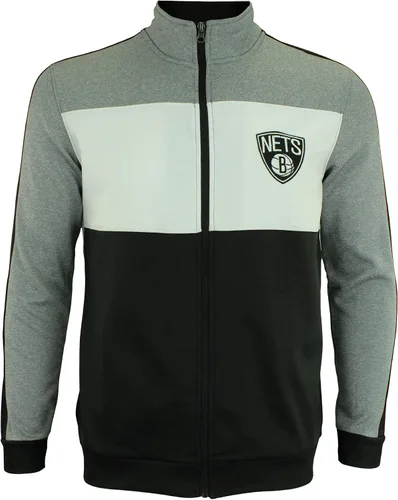 Vista 13 de Outerstuff NBA Youth Boys (8-20) Chaqueta de rayas con cremallera completa Atlanta Hawks