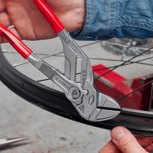 Vista 8 de KNIPEX Herramientas - Llave de alicates, cromada (8603250), 10 pulgadas