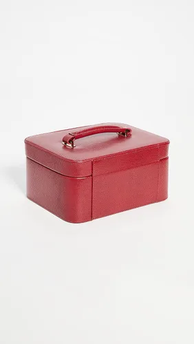 Vista 3 de Bey-Berk Lizard Embossed Jewelry Travel Box