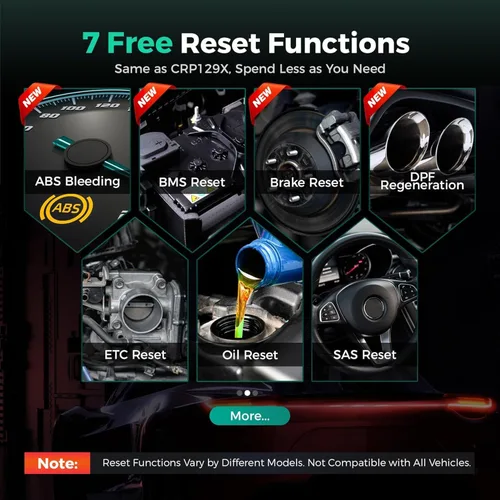 Vista 3 de LAUNCH Escáner OBD2 2026 US Ver. CRP123X V2.0 Elite, 7 herramienta de escaneo de restablecimiento, FCA SGW, lector de código de transmisión SRS ABS
