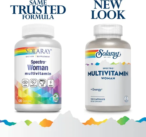 Vista 2 de SOLARAY Spectro Multivitamínico 120ct (Mujer)
