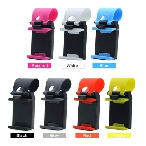 Vista 3 de Soporte Celular Para Volante De Coche Multifuncional