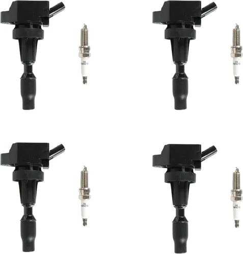 Vista 15 de Paquete de 6 bobinas de encendido UF242 y bujía de iridio IZFR5K11 compatible con Honda Accord Odyssey 3.0L 3.5L V6, Acura CL TL 3.2L V6 Reemplazar