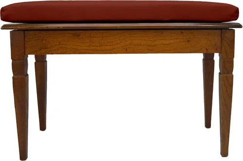 Vista 2 de RSH DECOR One ~ Cojín de banco de piano de terciopelo de rendimiento funcional/cojín de asiento/silla ~ Elige color (Gadsen Cranapple)