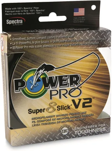 Vista 13 de PowerPro Super Slick V2 - Línea trenzada Verde musgo