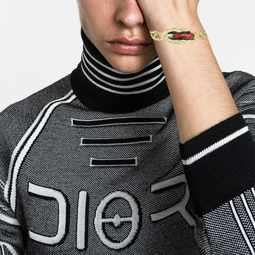 Vista 7 de GXLYFG Pulsera Virgen María de Acero Inoxidable Chapado en Oro de 24k Virgen De Guadalupe Colgante Joyería Mexicana Para Mujeres