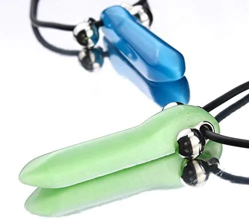 Vista 2 de HYYILU Anime Ninja Uzumaki Tsunade - Collar de anime para mujeres y hombres, joyería de regalo, Zinc, cristal