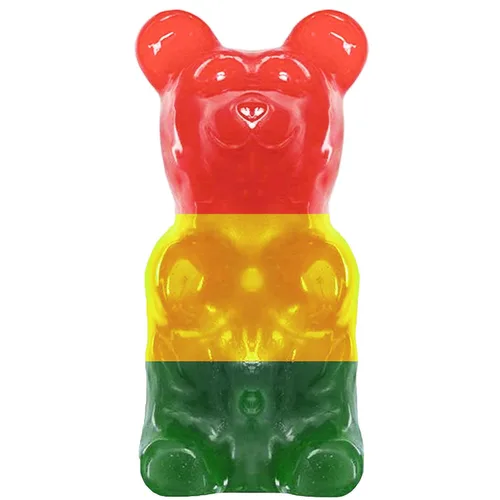 Vista 23 de El Oso de Goma ORIGINAL Más Grande del Mundo® Creado por The Gummy Bear Guy® Aproximadamente 5 libras Banana