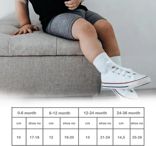 Vista 3 de Calcetines tobilleros con agarre para bebé, 6 pares, calcetines de algodón orgánico para recién nacidos, calcetines de tobillo para niños y niñas