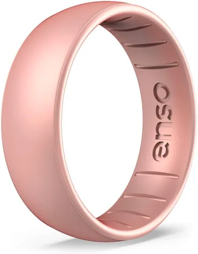 Vista 19 de Enso Rings - Anillo de silicona Classic Elements Fabricado en los Estados Unidos Cómodo, transpirable y seguro