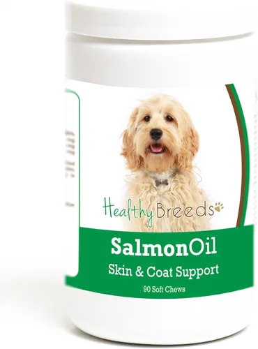 Vista 9 de Healthy Breeds Affenpinscher - Masticables suaves de aceite de salmón, 90