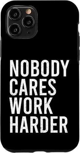 Vista 28 de Funda de regalo para iPhone 13 Nobody Care Work Hard Actitude Grit Hustle Success