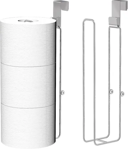 Vista 15 de Conworld Soporte de Papel Higiénico Dorado de Níquel Cepillado para 3 Rollos de Papel Higiénico, 1 Paquete Almacenamiento de Papel Higiénico de Baño
