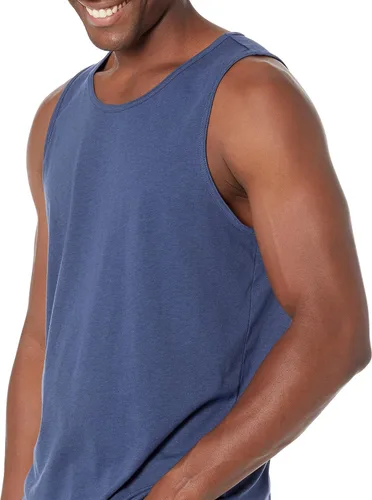 Vista 3 de Tienda Essentials - Camiseta sin mangas de ajuste regular para hombre