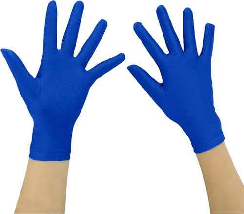 Vista 5 de Ensnovo Guantes de disfraz de dedo completo de elastano para niñas de 5 a 18 años