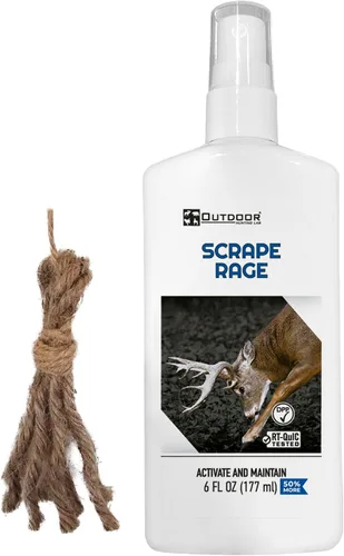 Vista 10 de Raspa la orina de ciervo de rabia Doe Pee para ciervos de cola blanca Drag N' Drip incluido Aromas y atractivos de ciervos 4 oz (1 botella)