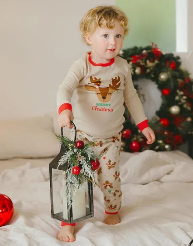 Vista 106 de VAENAIT BABY Infant Toddler Kids Adult Couple Family Matching Women Men Christmas Pjs Xmas Holiday Buffalo Plaid Pajama Set