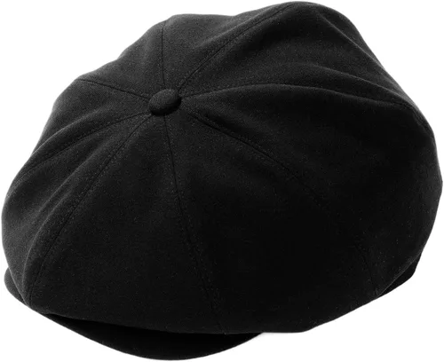 Vista 6 de Gorra de Newsboy para hombre, 8 paneles irlandeses para novatos Gris