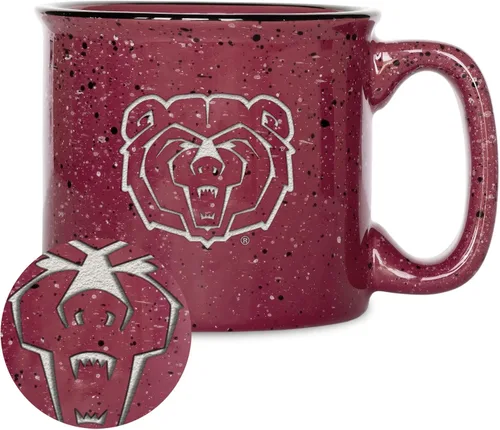 Vista 23 de Rico Industries NCAA Speckle 12oz Laser Engraved Campfire Mug