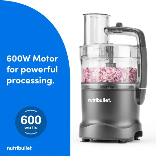 Vista 9 de nutribullet Procesador de alimentos Limitless Gris plomizo