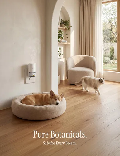 Vista 9 de Difusor de aceite esencial para el hogar, difusor inteligente de aromaterapia sin agua SF101S Pro, aroma de habitación con temporizador y aroma