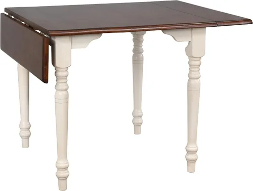 Vista 5 de Sunset Trading Andrews - Juego de comedor rectangular de 3 piezas de 48 pulgadas, sillas Windsor totalmente montadas, asientos para mesa de 2,4