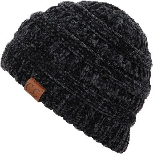 Vista 439 de C.C Trendy Warm Chunky Soft Stretch Cable Knit Beanie